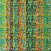 2-Apsaras, 2008 RM 8,960.00-SOLD | Mixed media on canvas | 129 x 129 cm
