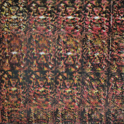 3-RM 5,040.00-SOLD Kelvin Chap "Journey 7 (Narashima Clawing HiranyakaShipu)" (2008) Mixed media on canvas, 129 x 129 cm