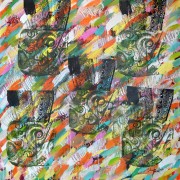 Kelvin-Chap-Archipelaga-Icons-2016-Mixed-media-on-canvas-131-x-131-cm-