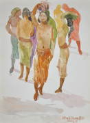 12-Khalil-Ibrahim-'Bali-Nude-Series'-(2006)-Watercolour-on-Paper-21cm-X-30cm