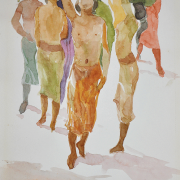 12-Khalil-Ibrahim-'Bali-Nude-Series'-(2006)-Watercolour-on-Paper-21cm-X-30cm