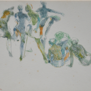 15-Untitled, 1982-1983 RM 6,050.00-SOLD | Mixed media on paper | 22 x 30.5 cm