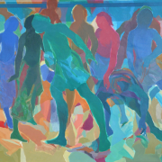 16-East Coast Series, 1992 RM 30,800.00-SOLD | Acrylic on canvas | 100 x 122.5 cm