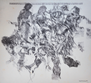 20-Khalil-ibrahim,-1997,-Pen-on-board,-40-x-40cm