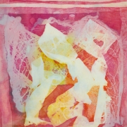 21-Abstract in Yellow and Pink, 1987 RM 11,550.00-SOLD | Batik | 54 x 45 cm