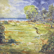31-East coast bachok landscape, 2007 RM 7,700.00-SOLD | Watercolour on paper | 42 x 59 cm