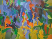 32-Colour:Forms II, 1995 RM 39,600.00-SOLD | Acrylic on canvas | 105 x 140.5 cm