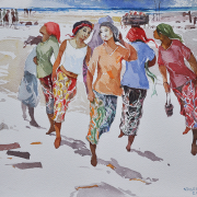 33-Khalil-Ibrahim-'East-Coast-Series'-(2006)-40cm-x-31cm-Watercolour-on-Paper-RM-2,500---5,000