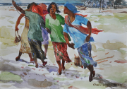 43-East Coast Series, 2000 RM 3,360.00-SOLD | Watercolour on paper 21 x 29.5 cm