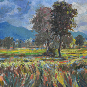 56-Khalil-Ibrahim,-2007,-Oil-on-canvas,-23-x-30.5cm-