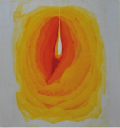 58-Abstract, 1983 RM 33,000.00-SOLD | Batik | 108 x 105 cm copy