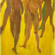 7-Bayang Bayang II, 2008 RM 10,450.00-SOLD | Acrylic on canvas | 36 x 26 cm