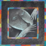 10-Dancer I, 1993 RM 30,800.00-SOLD | Oil on canvas | 90 x 90cm