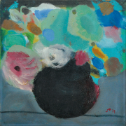 14-Still Life II, 1982 RM 5,940.00-SOLD | Oil on canvas | 30 x 30 cm