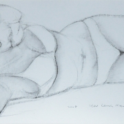 7-Bodyline, 2008 RM 2,200.00-SOLD | Charcoal on paper | 52 x 74 cm