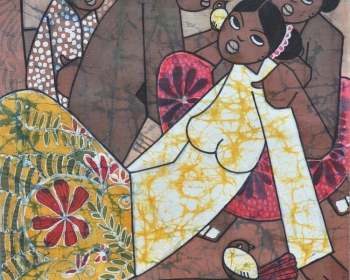 Kwan-Chin-2012-Afternoon-rest-Batik-51cm-x-76cm