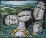5-Untitled, 2012 RM 7,150.00-SOLD | Oil on canvas | 58 x 70 cm
