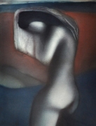 Lee Long Looi, Night 1984 Watercolour 50 x 38 cm