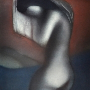 Lee Long Looi, Night 1984 Watercolour 50 x 38 cm