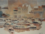 Untitled, 1976 RM 8,250.00- SOLD | Watercolour on paper | 44.5 x 59.5 cm