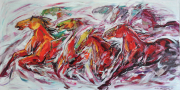 3-RM 11,200 Transfform Series 7, 2014 Oil on canvas 91 x 183 cm