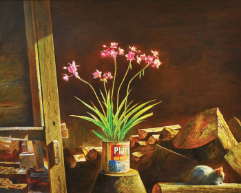 17-Resting-2010-RM-8400.00-SOLD-Acrylic-on-canvas-69.5-x-90.5-cm