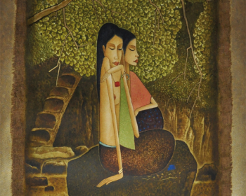 8-Resting-1980-RM-7150.00-SOLD-Mixed-media-on-rice-paper-76-x-55-cm