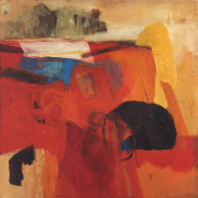 2-Shape Space II, 2007 Acrylic on canvas 92 x 92 cm