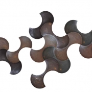 2-Malaysian Breeze II, 2003 RM 82,500.00-SOLD | Lasercut mild steel | 60 x 122 x 3 cm