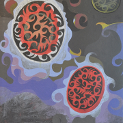 1-Transition 01”:05 (02), 2005 RM 3,300.00-SOLD | Oil on canvas | 51 x 39 cm