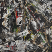 7-Surface Study, 2008 RM 1,120.00-SOLD | Mixed media on canvas | 30 x 30 cm