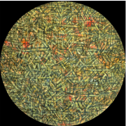 7-Siri Dunia-Daerah, 2012 RM 6,600.00-SOLD | Acrylic on canvas | 122 x 122 cm