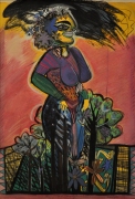 Norma Abbas, Indian Woman V, 1989 74.3 x 50.2 cm