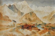2-Himalayan Panorama, 1982 RM 56,000.00-SOLD | Watercolour on paper | 77.5 x 113 cm