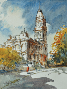 26-Ong-Kim-Seng-Bendigo-Post-Office-1990-Watercolour-on-paper-38-x-28cm-RM-5800-8000