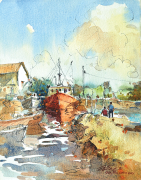 27-Ong-Kim-Seng-Geelong-Corio-Bay-1990-Watercolour-on-paper-38-x-28cm-RM-5800-8000