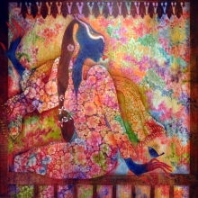 25-Longing for Love, 2007. Oil on Canvas. !50cm x 150cm