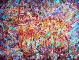 31-Springmood II, 2007. Oil on Canvas. 230cm x 305cm