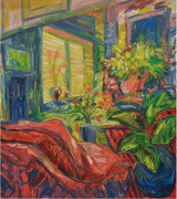 10-Morning Light, 1993 RM 18,150.00-SOLD | Oil on canvas | 113 x 100 cm