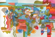Happy Gardens Series, 03 38 x 57