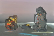 11-Bako National Park, Sarawak, 2002 RM 5,500.00-SOLD | Oil on board | 31 x 46.5 cm
