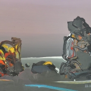 11-Bako National Park, Sarawak, 2002 RM 5,500.00-SOLD | Oil on board | 31 x 46.5 cm