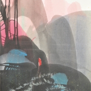 14-Garden In The Sky, 2008 RM 4,950.00-SOLD | Acrilic on canvas | 88 x 58 cm