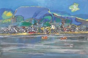 22-Seaside, Undated RM 10,450.00-SOLD | Acrylic on canvas | 60 x 90 cm