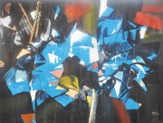 23-Forest Flair II, 2012 RM 6,050.00-SOLD | Acrylic on canvas | 90 x 119 cm