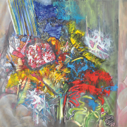 27-Forest Magnet, 2012 RM 16,800.00-SOLD | Oil on canvas | 96.5 x 128 cm