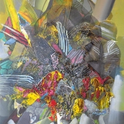 30-RM 7,280.00-SOLD RSA Foliage, 2012, 90 x 60 cm, Acrylic on canvas