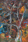 36-1,680 Raphael Scott Ahbeng, "Seraya" (2012), 45cm x 30cm, Oil on board