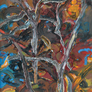 36-1,680 Raphael Scott Ahbeng, "Seraya" (2012), 45cm x 30cm, Oil on board