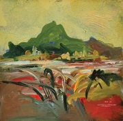 RSA, Santubong Escapade, 2013, acrylic on board, 30.5 x 30.5 cm